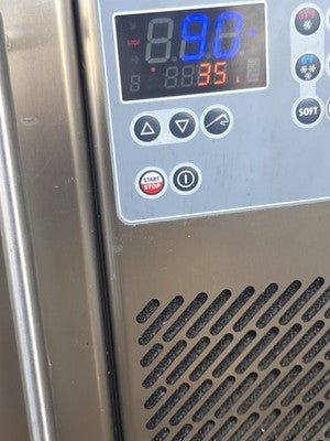Piper ABM031s, 22" Countertop Blast Chiller / Shock Freezer, 3 Pan Used