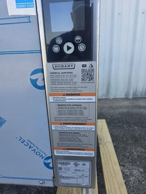 NEW Hobart AM16TSCB Electric Commercial Chemical Dishwasher with Booster Heater