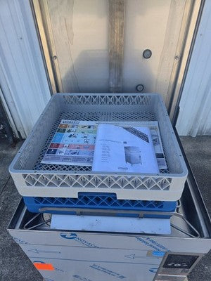 NEW Hobart AM16TSCB Electric Commercial Chemical Dishwasher with Booster Heater