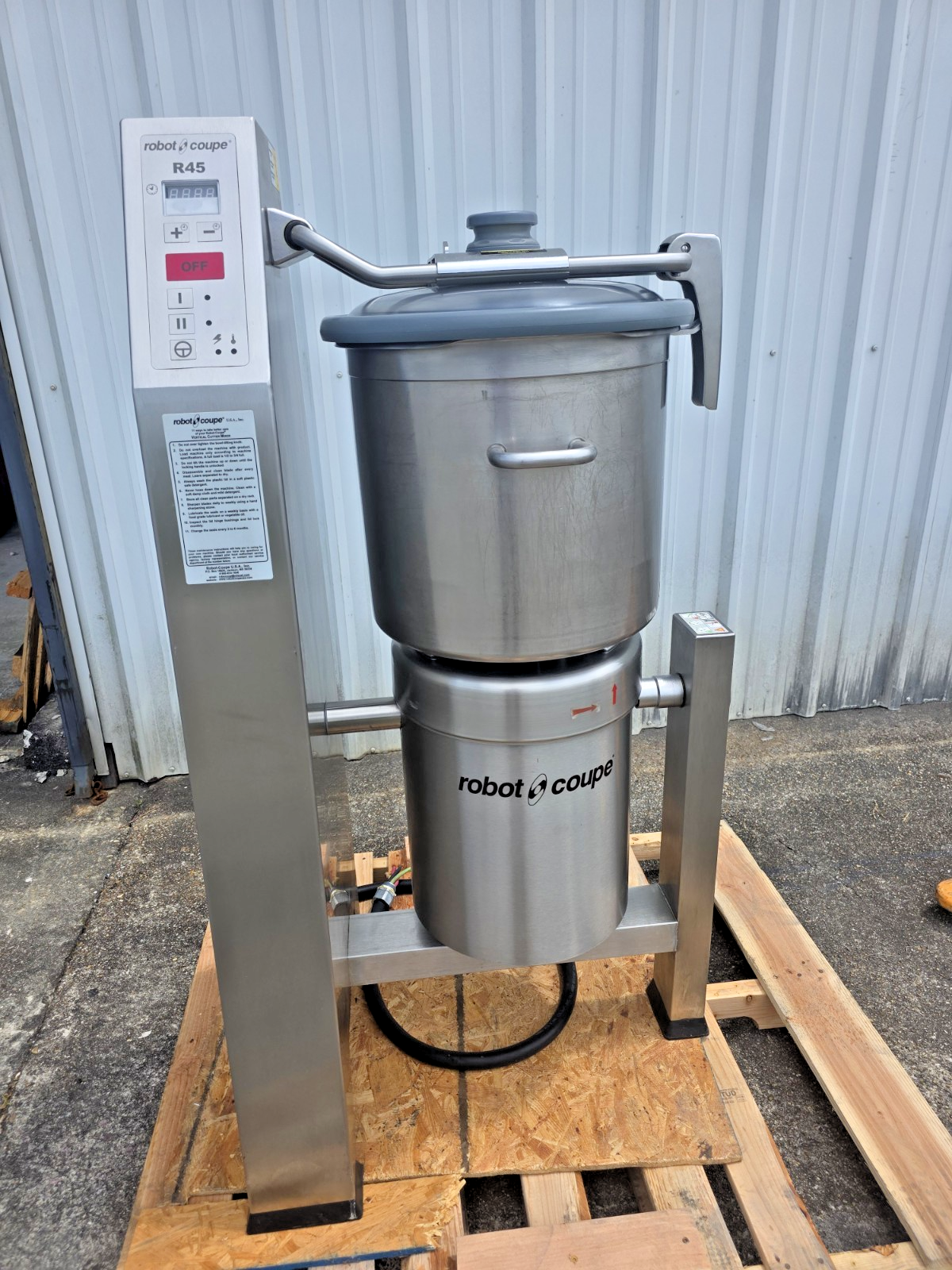 Robot Coupe food processor used for sale